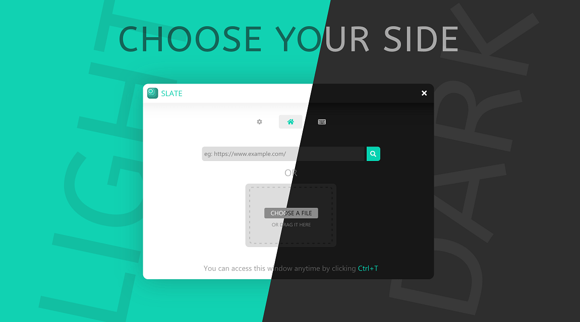 Choose Your Side With Light And Dark Themes